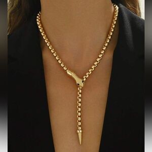 Elegant snake Chain Necklace A1304